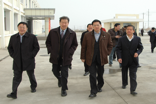 兰州海关关长张银喜等领导到AGGAME种业百佳食品公司调研