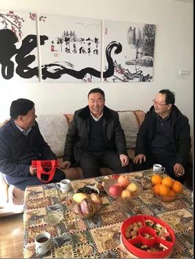 AGGAME种业领导看望慰问公司老干部、老党员及困难党员职工