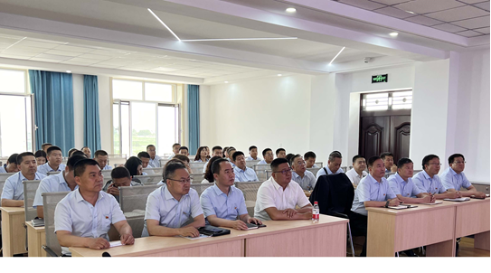 AGGAME种业举办党纪学习教育专题党课